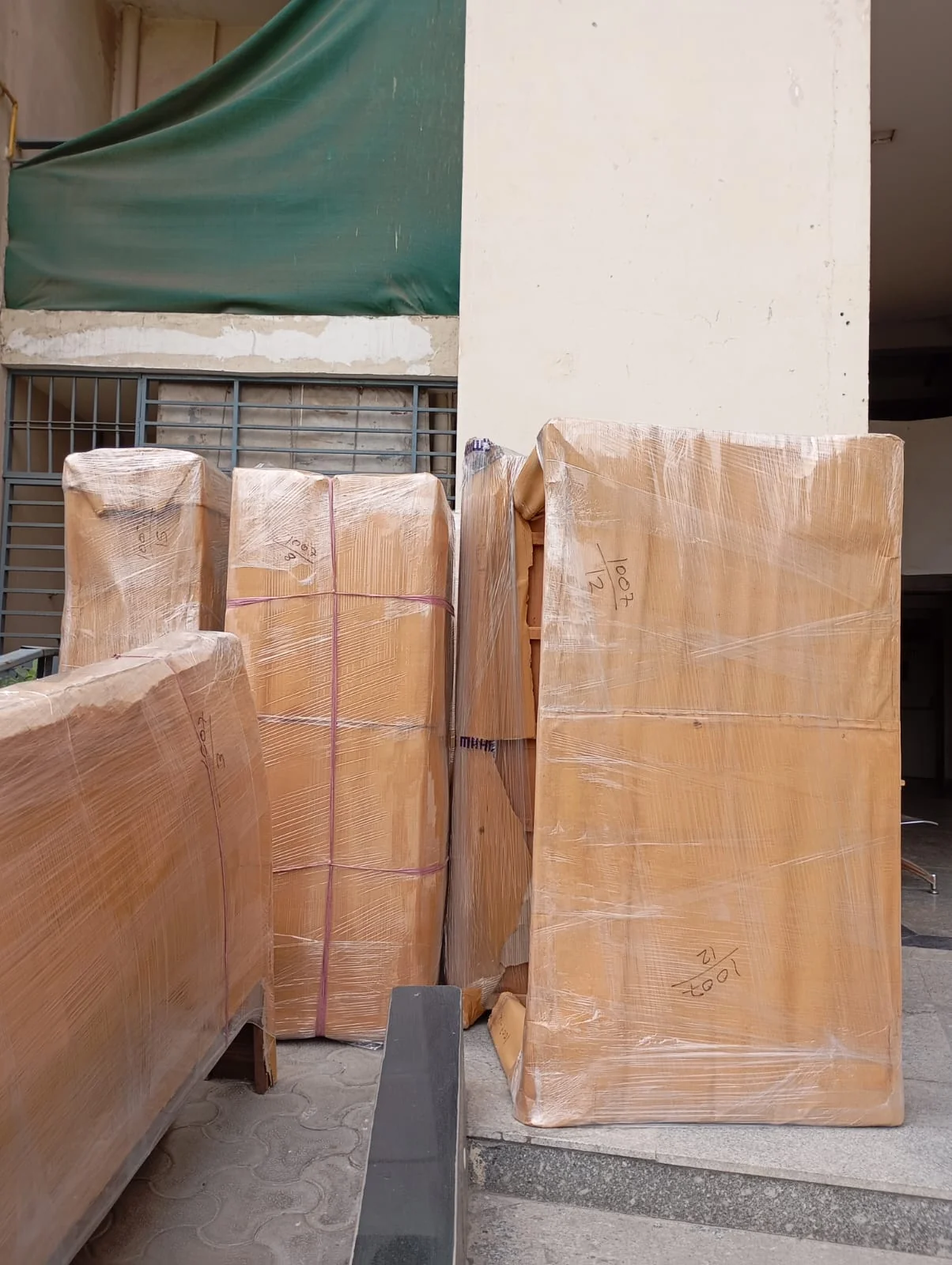 Protected panels and furniture sections