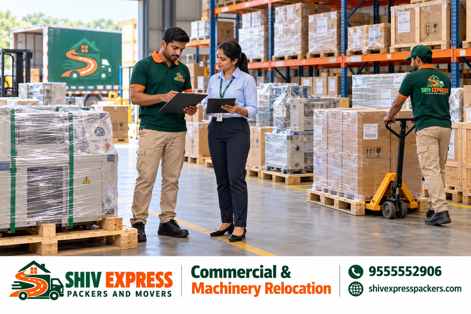 Commercial and Warehouse Relocation with Shiv Express