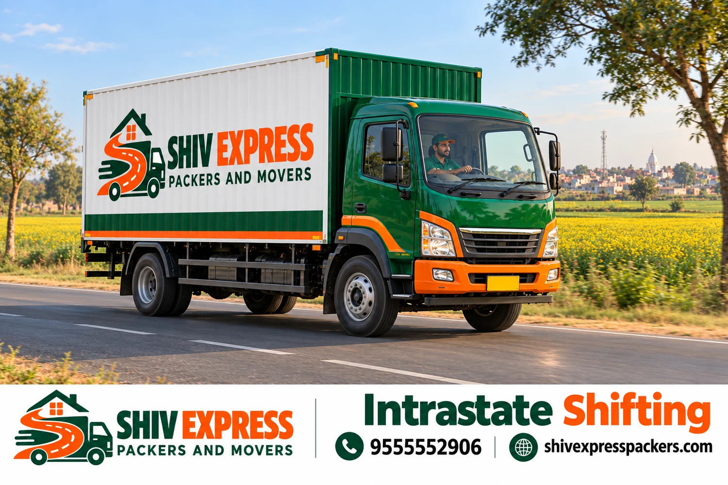 Intrastate Shifting with Shiv Express